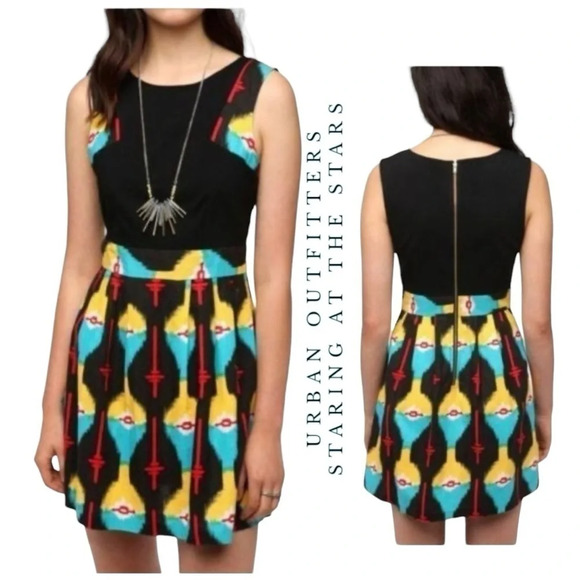 Urban Outfitters Dresses & Skirts - 1670. URBAN OUTFITTERS STARING AT‎ THE STARS IKAT SLEEVELESS MINI DRESS SIZE 6